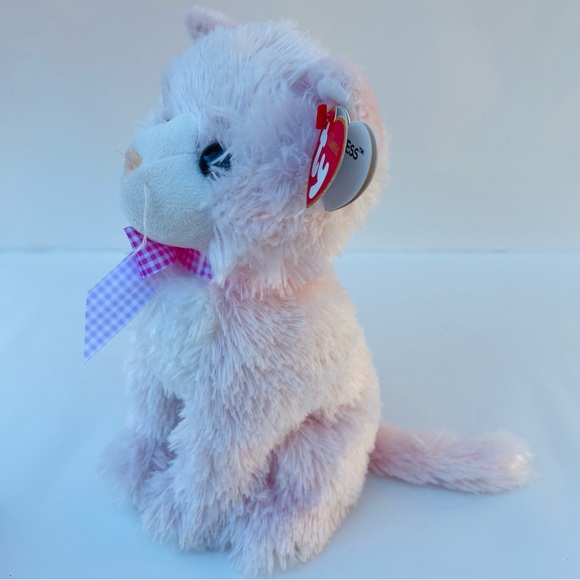 Ty Classic Collection Beanie Babies Duchess The Pink Cat Plush Animal Toy - Picture 4 of 8
